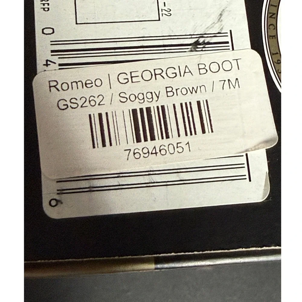 Georgia Boot New Steel‎ Toe Work Shoes GS262 Georgia Giant Romeo Mens 7M Soggy